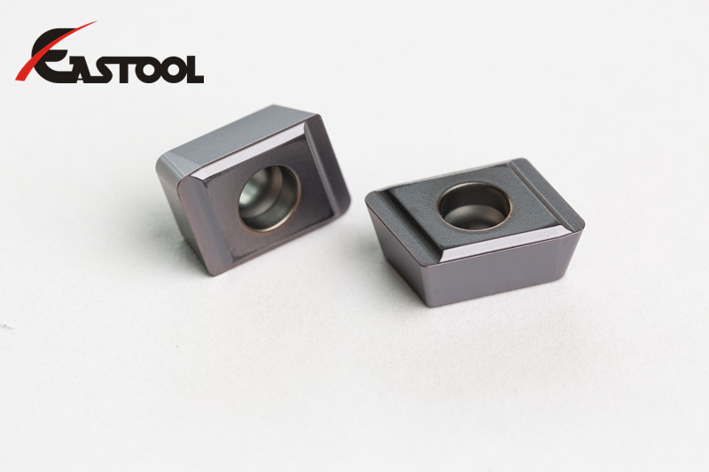 車床切削刀具硬質合金鉆削刀片 800-06T308M-I-G，用于深孔加工，帶 PVD 涂層