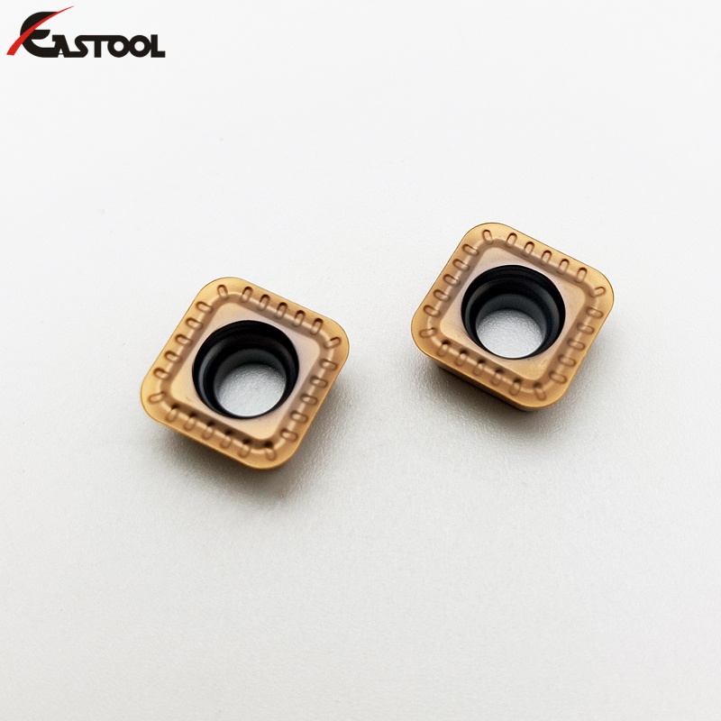 10 件高性能表面銑削刀片 SEKT1204AFTN 數控切削刀具 - 細節圖 02